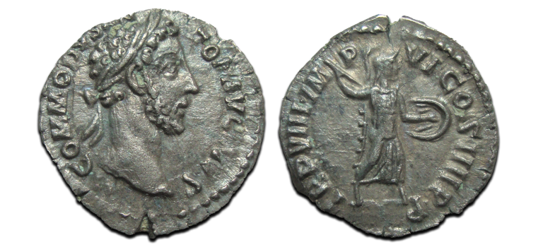 Commodus - denarius minerva (O25111)