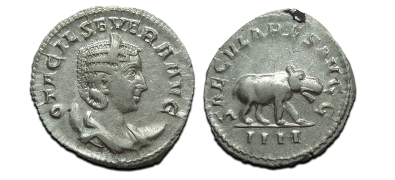 Otacilia Severa - Hippo extremely fine! (O25114)