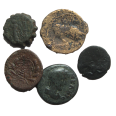 Special offer -  5 Greek coins (O2525)