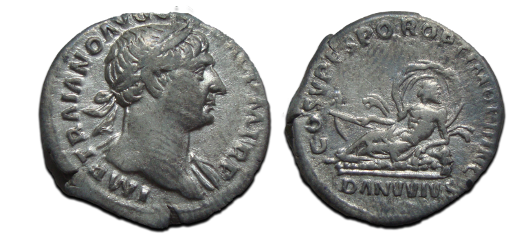 Trajanus - Danube interesting reverse (O2574)
