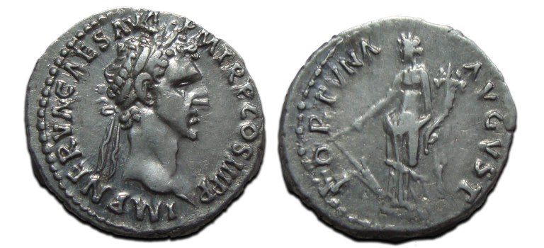 Nerva - denarius FORTUNA AVGVST! (O2579)