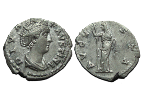Faustina I - CERES denarius (O2584) Faustina I - CERES denarius (O2584)