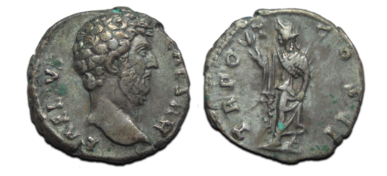 Aelius - Rare Caesar Spes denarius NICE!  (O2597)