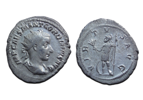 Gordianus III - VIRTVS AVG (O2603) Gordianus III - VIRTVS AVG (O2603)