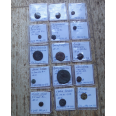 Aanbieding -  15 Antieke munten  (O2606)