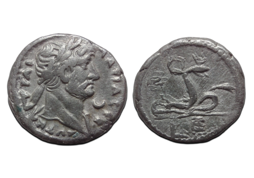 Hadrianus  - Tetradrachme de slang Agathodaimon (O2608)