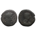 Nero - met zijn tweede vrouw Poppaea tetradrachme! (O26100)