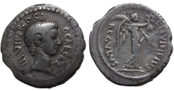 Augustus - Victoria denarius (O26106)
