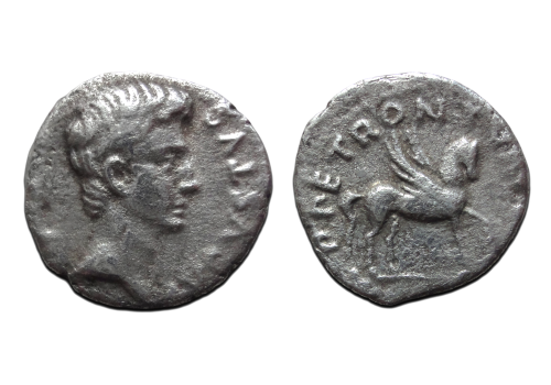 Augustus - Pegasus denarius (O2612) Augustus - Pegasus denarius (O2612)