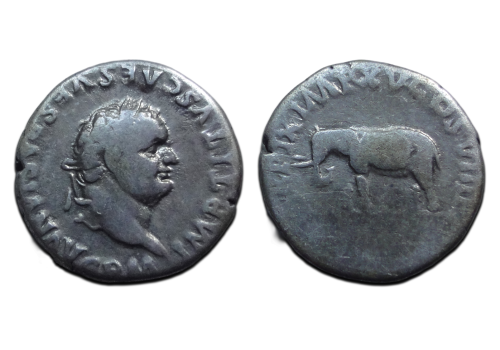 Titus - denarius Elephant! (O2614) Titus - denarius Elephant! (O2614)