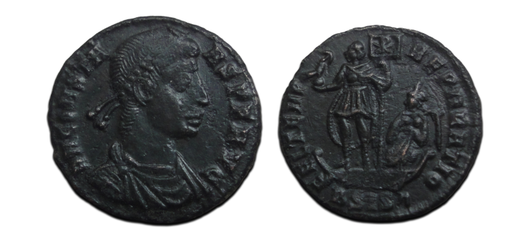 Constans - Victoria op schip 1100 jaar Rome ZELDZAAM (O2620)