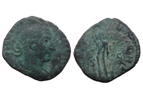 Trebonianus Gallus - sestertius Apollo (O2631) Trebonianus Gallus - sestertius Apollo (O2631)