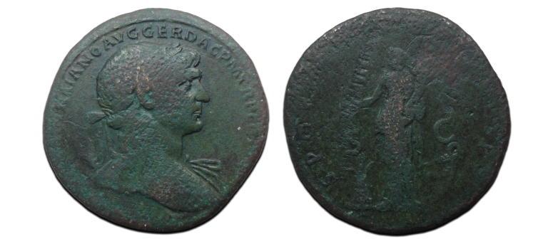 Trajanus - Sestertius Abundantia (O2633) Trajanus - Sestertius Abundantia (O2633)