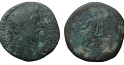 Marcus Aurelius- Sestertius Jupiter (02636)
