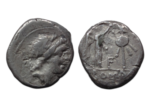 Romeinse republiek - quinarius  81 v. Chr. (O2636)