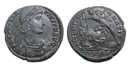 Constantius II - fallen horseman extremely fine! (O2644)