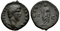 Aelius  - zeldzame Caesar SPES As (O2647)