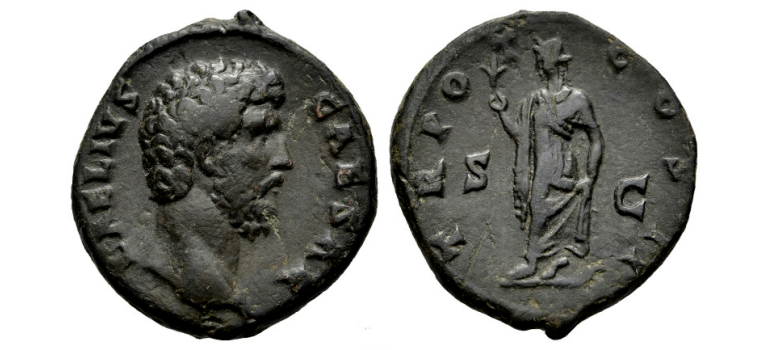 Aelius - Rare Caesar SPES As  (O2647)