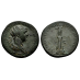 Trajan - Dupondius Trajan's column rare (O2648)
