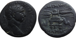 Trajanus - Bliksemschicht, zeldzaam (O2665)
