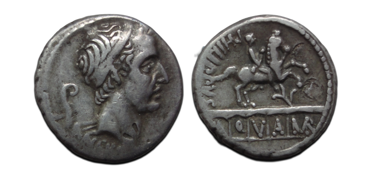 Romeinse republiek - denarius L. Marcius 57 v. Chr. aquaduct bijzonder! (O2667) Romeinse republiek - denarius L. Marcius 57 v. Chr. aquaduct bijzonder! (O2667)