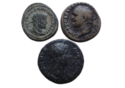 Aanbieding -  Titus, Hadrianus en Maximianus (O2677)