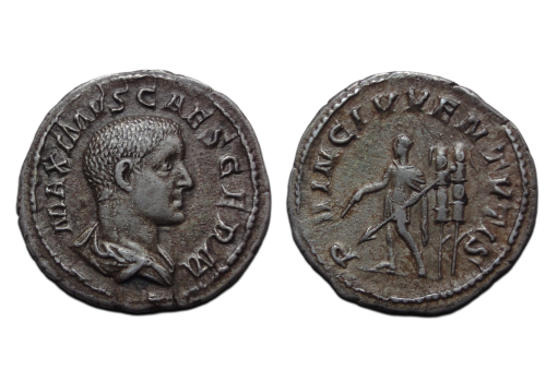 Maximus - denarius  PRINCIPI IVVENTVTIS! (O2679)