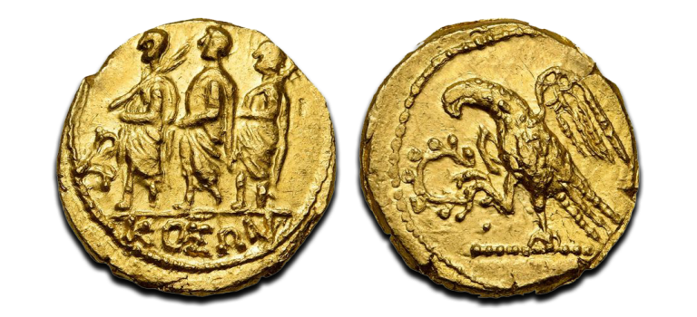BRUTUS - Gouden Stater van Brutus? FDC! (O2682) BRUTUS - Gouden Stater van Brutus? FDC! (O2682)