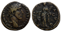 Antoninus Pius - Dupondius SALUS (O2684)
