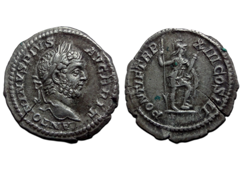 Caracalla - Denarius Virtus (O2694)