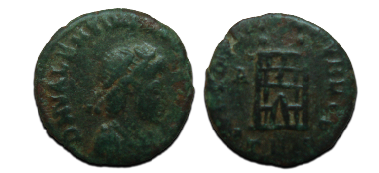 Valentinian II - Campgate scarce (S2409) Valentinian II - Campgate scarce (S2409)