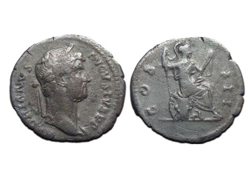 Hadrianus - Virtus COS III (S2414) Hadrianus - Virtus COS III (S2414)