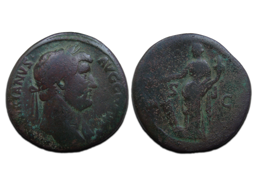 Hadrianus - SESTERTIUS Fortuna (S2437) Hadrianus - SESTERTIUS Fortuna (S2437)
