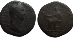 Sabina  - sestertius CONCORDIA (S2458)