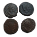 4 romeinse munten (S2509)
