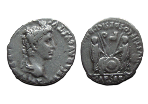 Augustus - denarius Caius en Lucius  (S25104)