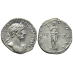 Hadrianus  -  Pietas denarius, zeldzaam portret (S25107)