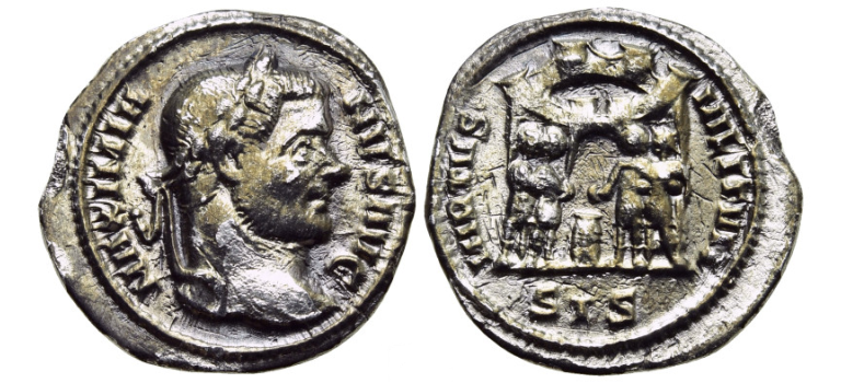 Maximianus  - Argenteus rare (S25139)