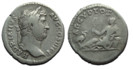 Hadrian  -  denarius Travel-series Egypt! (S25140)