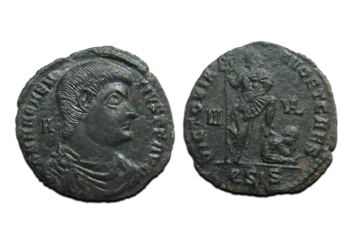 Magnentius -  VICTORIA Siscia van de grootste zeldzaamheid! (S25142)