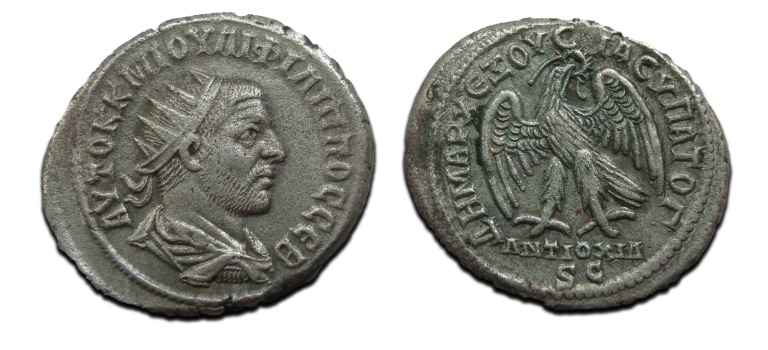 Philippus I - Tetradrachme Adelaar ,mooi! (S2527)