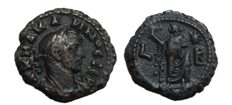 CARINUS - Tetradrachme Elpis zeldzaam (S2547)