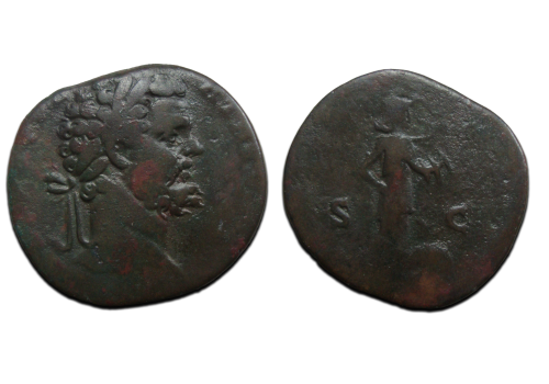 Septimius Severus - Africa sestertius (S2553)