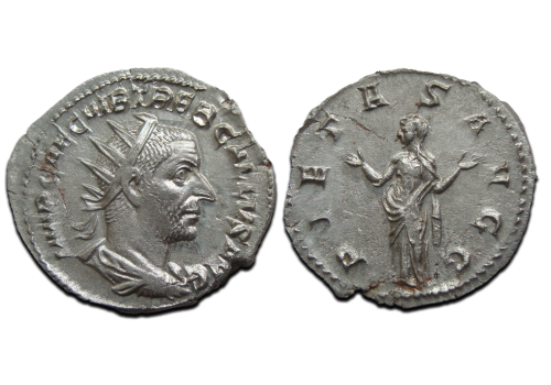 Trebonianus Gallus - PIETAS prachtig! (S2565)