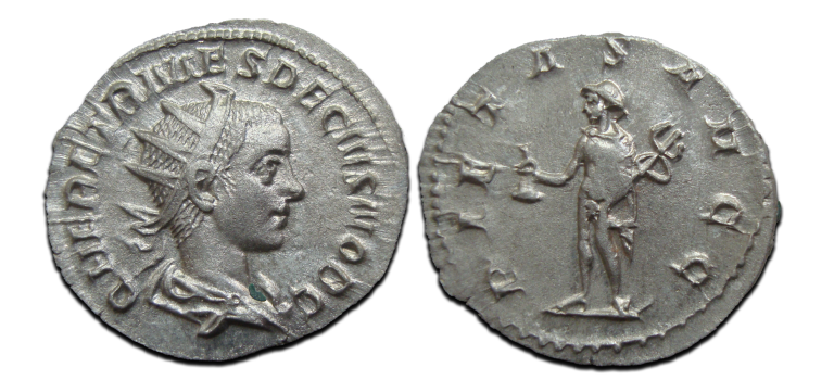 Herennius Etruscus  - MERCURIUS zeldzaam! (S2568)