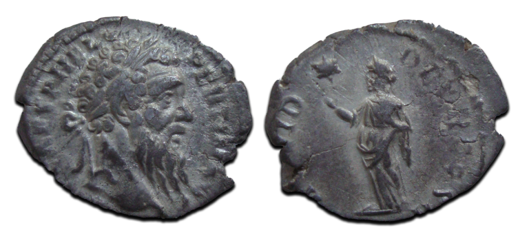 Pertinax - Providentia denarius rare (S2580)