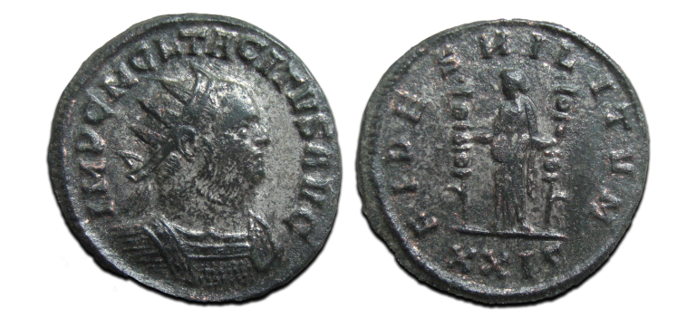 Tacitus - Fides Militum  verzilverd!  (S2588)