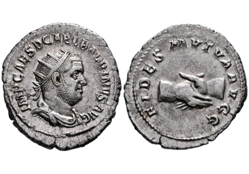 Balbinus - FIDES MVTVA Antoninianus (S2614)