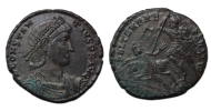 Constantius II - Gevallen ruiter mooie details (S2617)