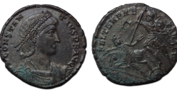 Constantius II - Gevallen ruiter mooie details (S2617)